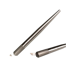 Ручка Tebori для перманентного макияжа из нержавеющей стали Microblading Pen